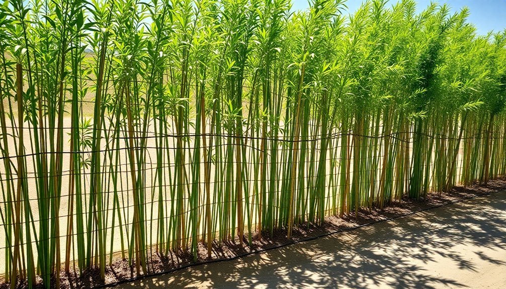 bamboo for semi dry climates