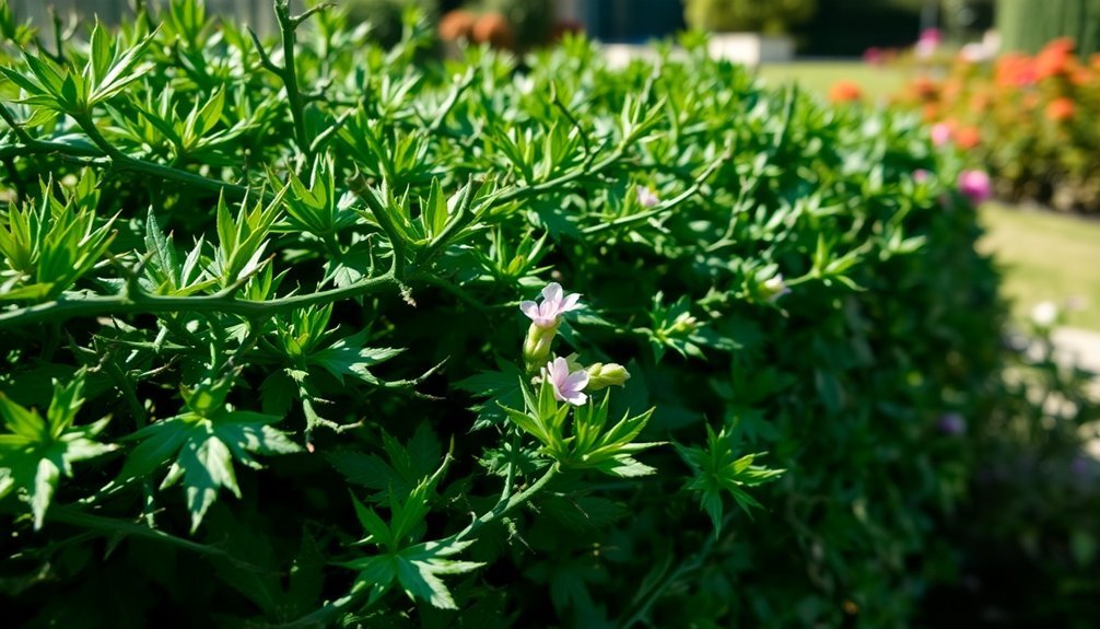 beautiful yet protective hedges