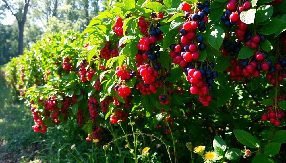 berry producing shrubs for birds