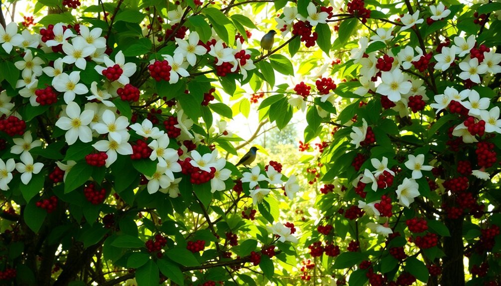 dogwoods support wildlife benefits