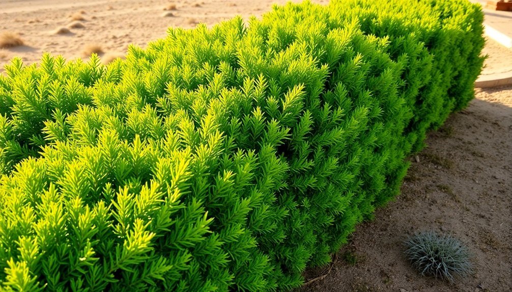 drought resistant natural fencing criteria