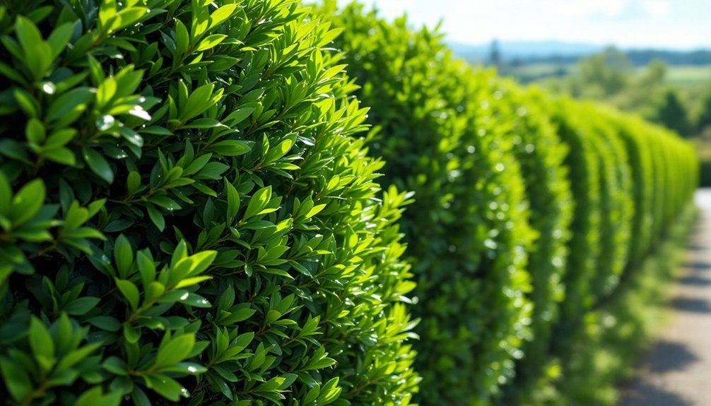 evergreen shrubs for privacy