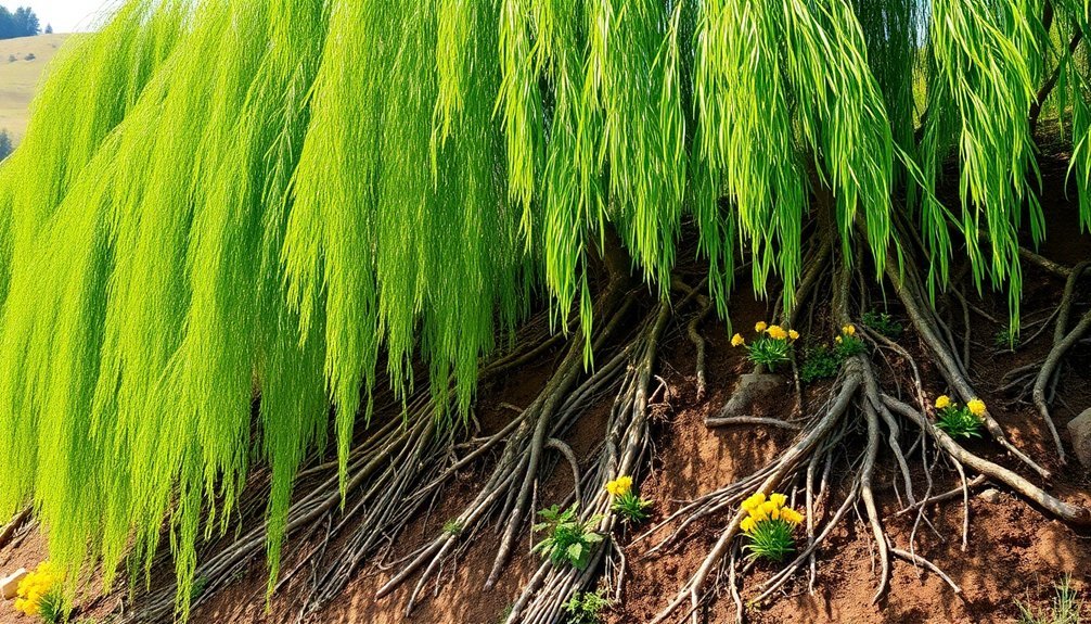 fast growing willow barriers