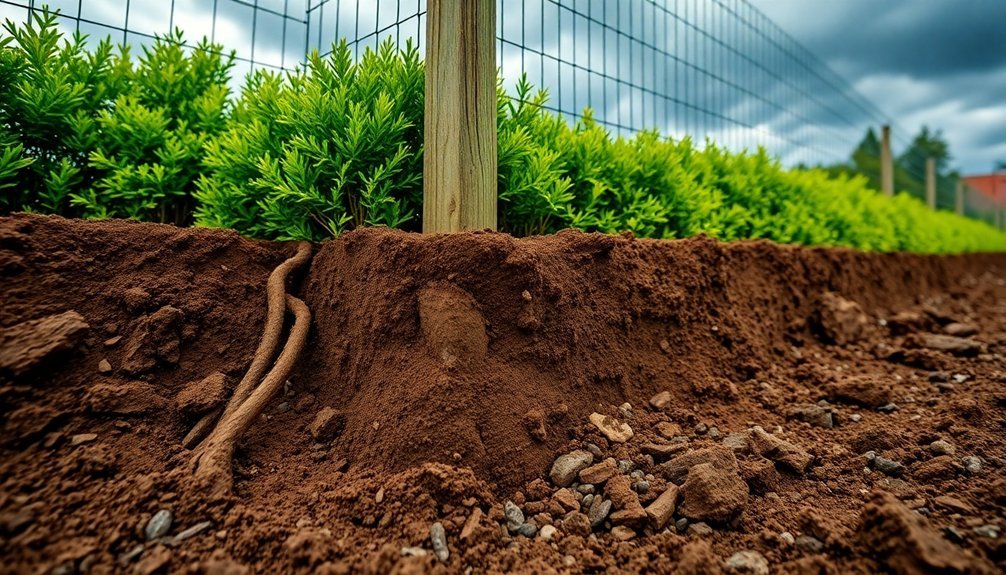 fence foundation storm resilience