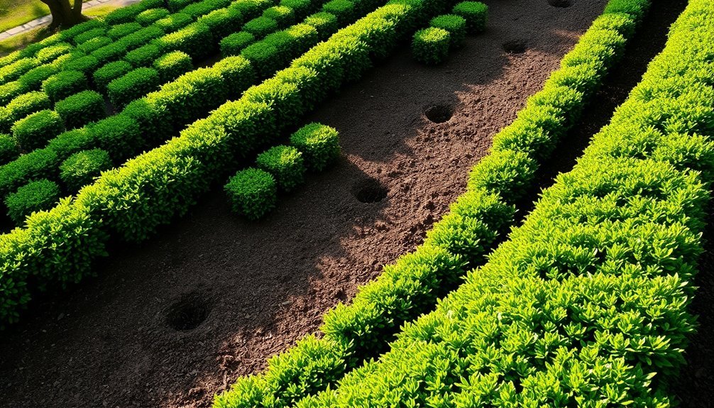 hedge maintenance on inclines