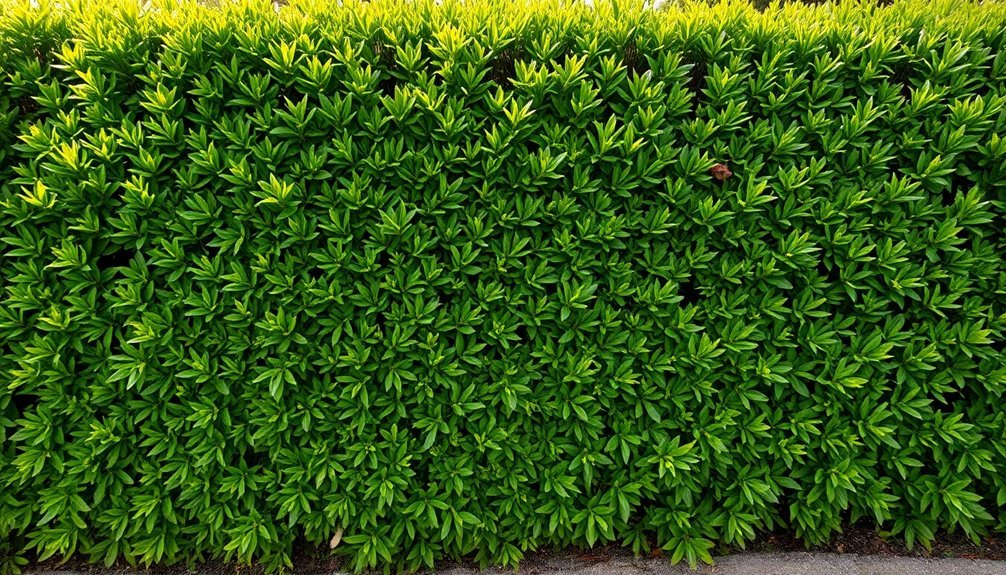 hedge shaping and strengthening