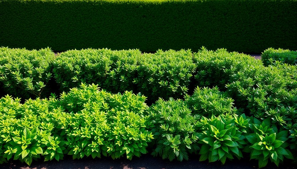 ideal hedge species selection