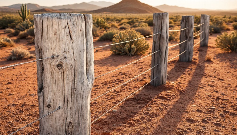 juniper fence posts durability