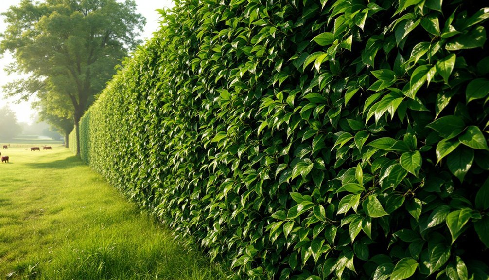 livestock resistant hedge plants