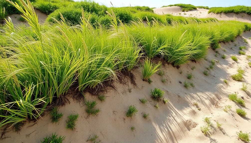 living barriers prevent erosion