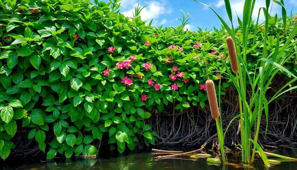 moisture loving hedge species adaptability