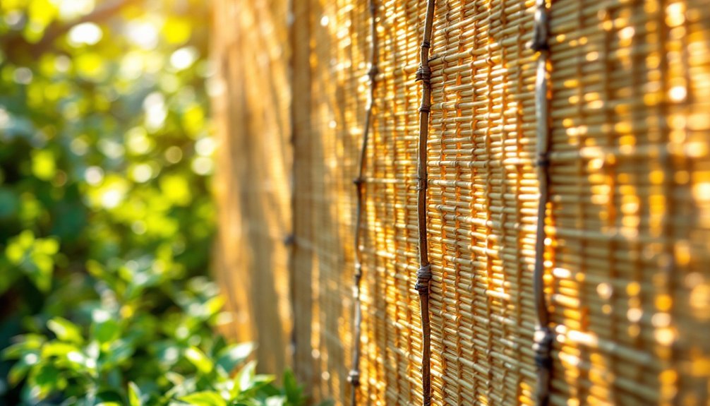 natural cane fencing options