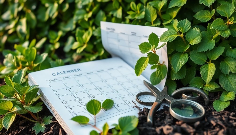 pest monitoring schedule guide