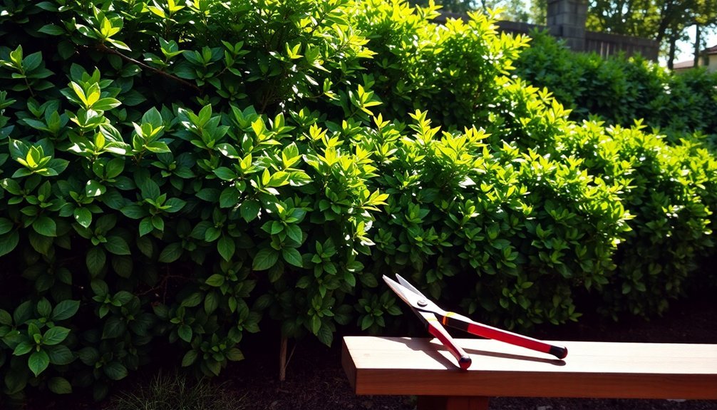 pruning methods for living fences