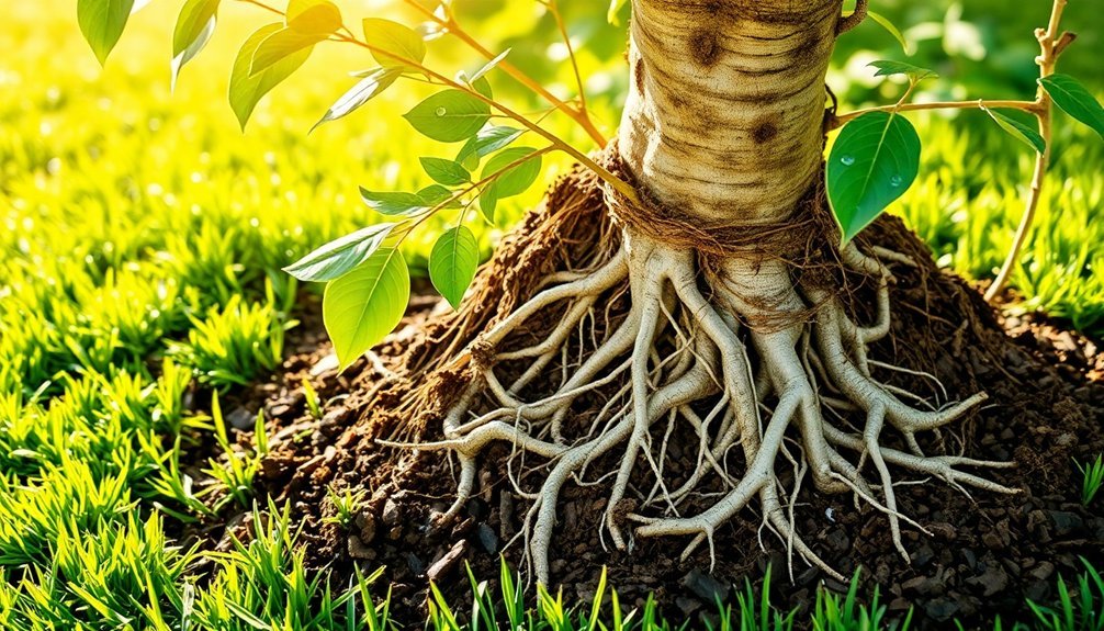 root ball stabilization techniques