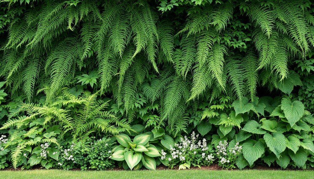 shade tolerant natural fencing plants