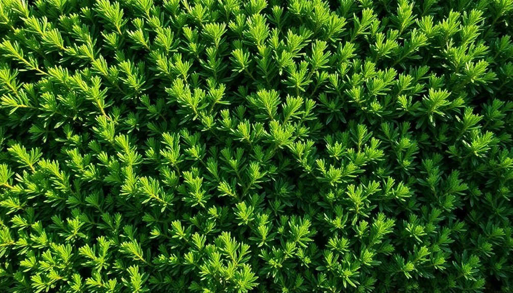 small space evergreen screening