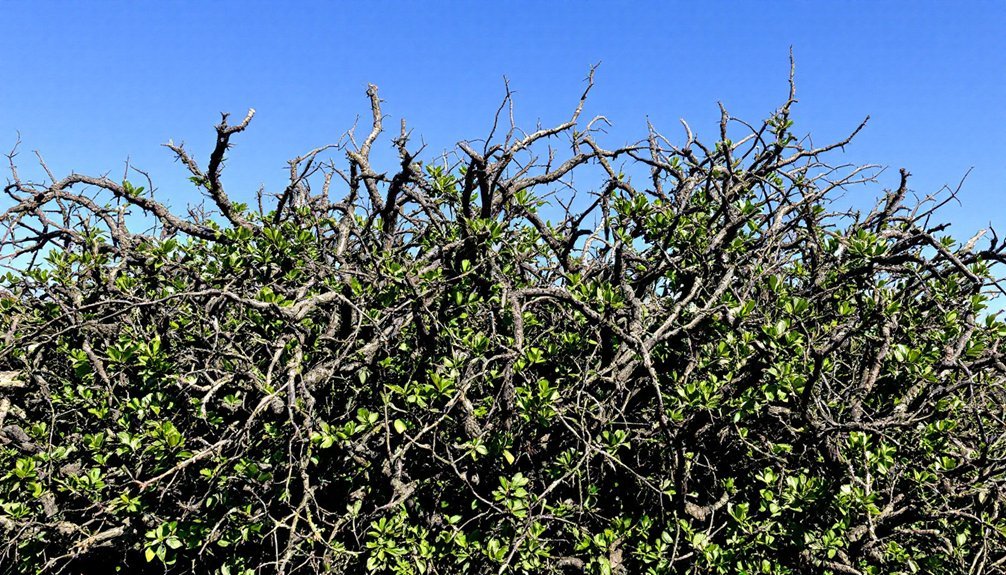 thorny shrubs for livestock