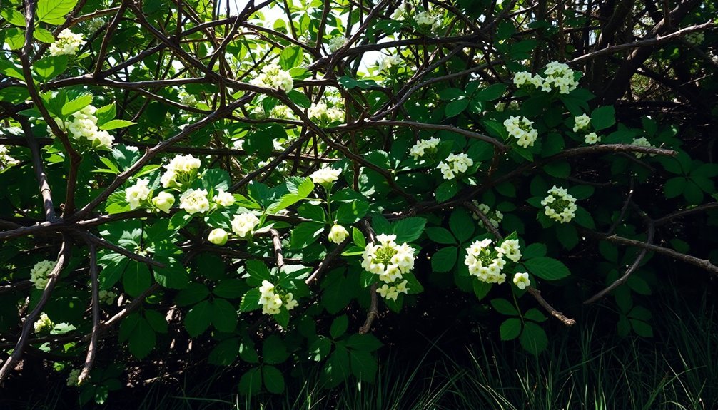 thorny thickets for containment