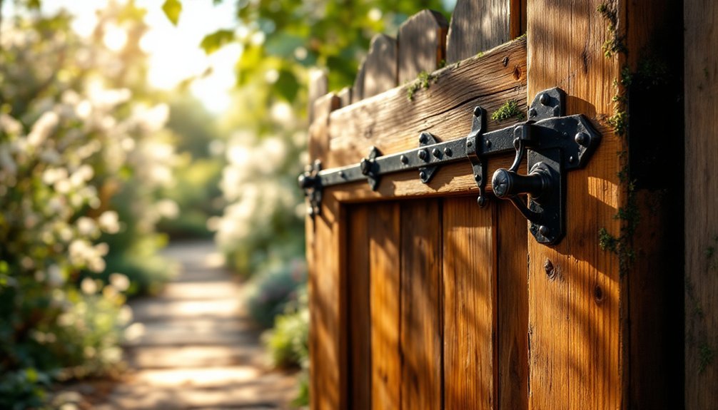 top wooden gate kits