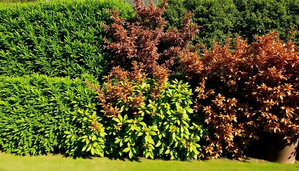 tree type appearance differences