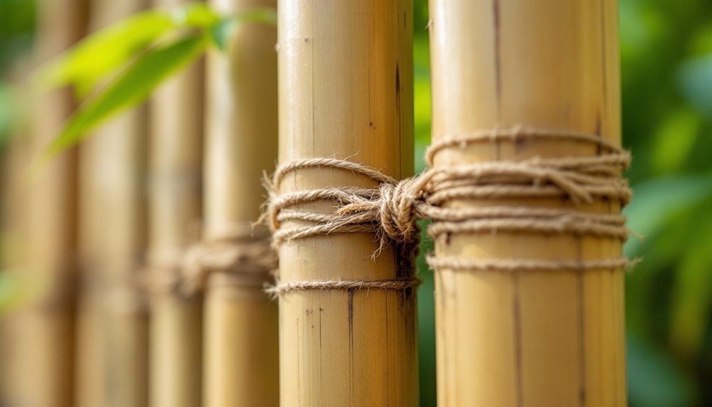 versatile bamboo fence ties