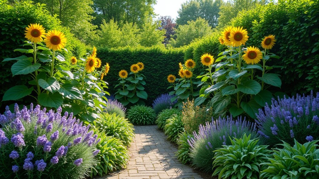 aesthetic noise blocking plants