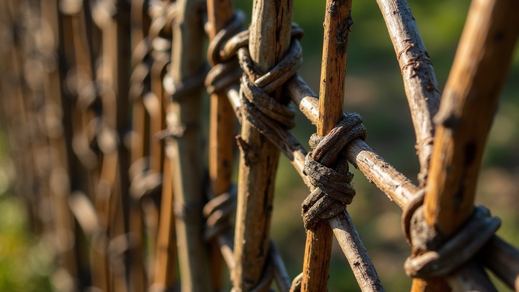 ancient wattle fencing technique