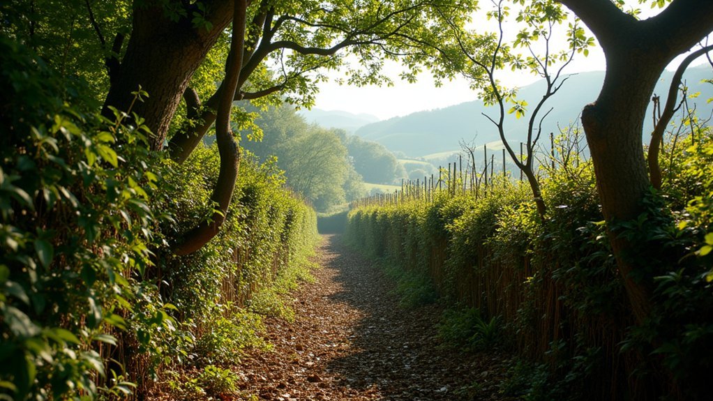 ancient welsh hedge laying