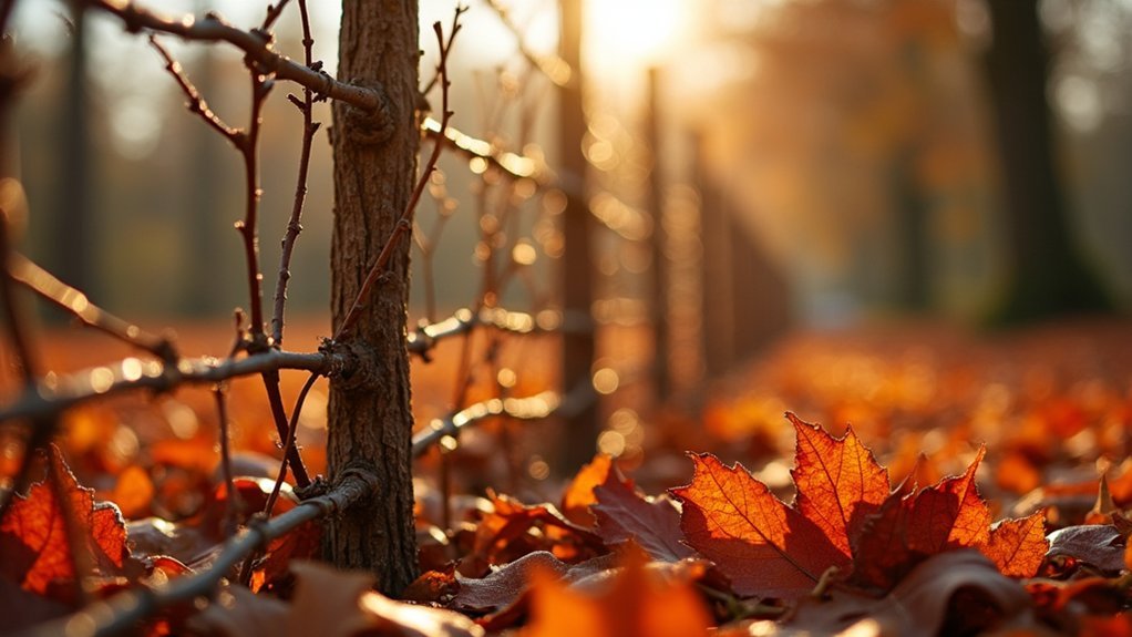 autumn s abundant pruning materials