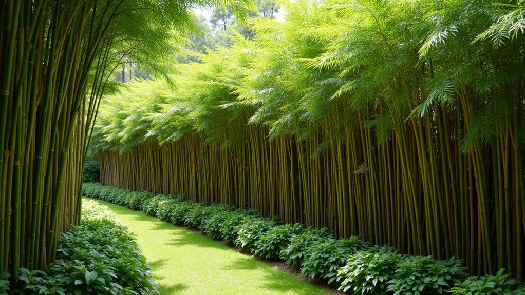 bamboo fast attractive privacy solution