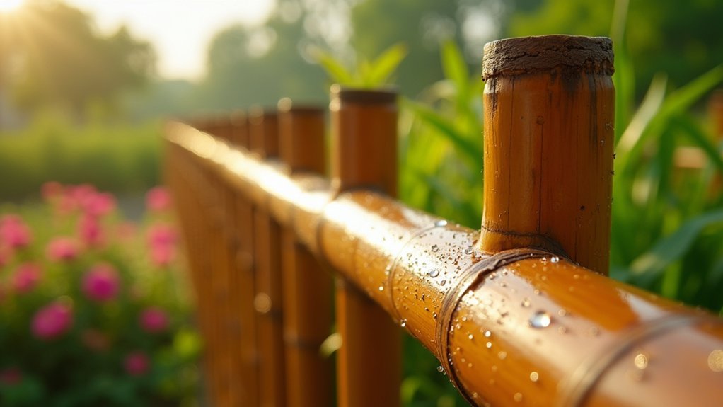 bamboo fence durability techniques