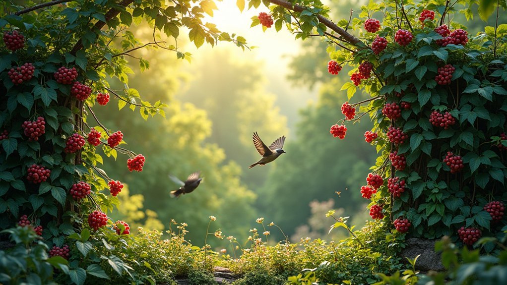 bird friendly berry fences
