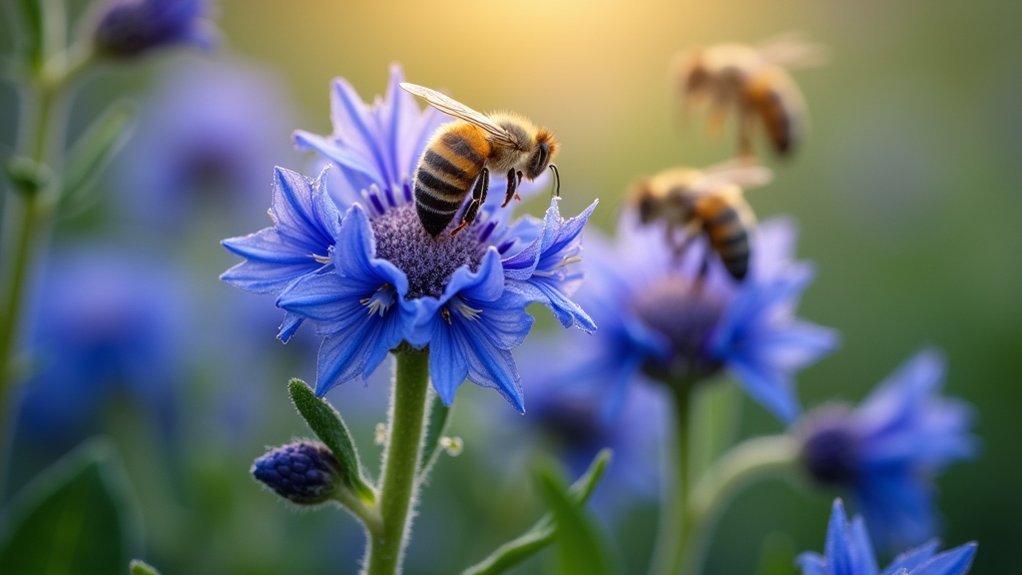 borage bees salads soil enrichment