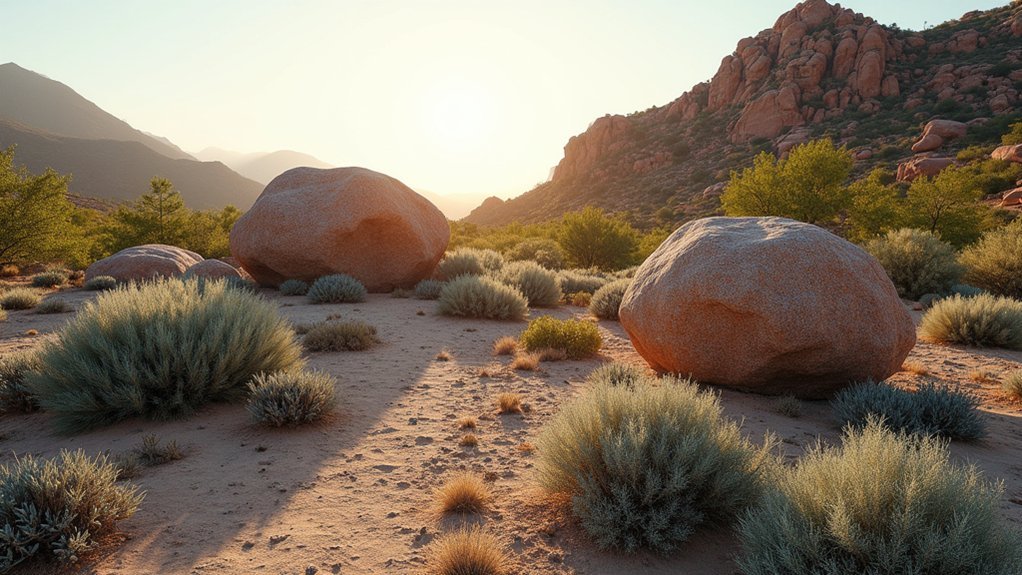boulder placement for microclimates