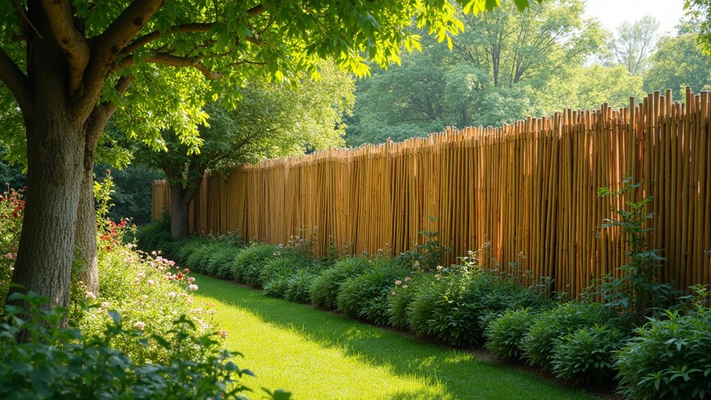 cement free bamboo fence benefits