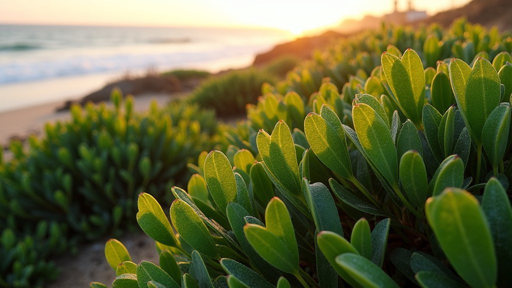 coastal privacy with wax myrtle