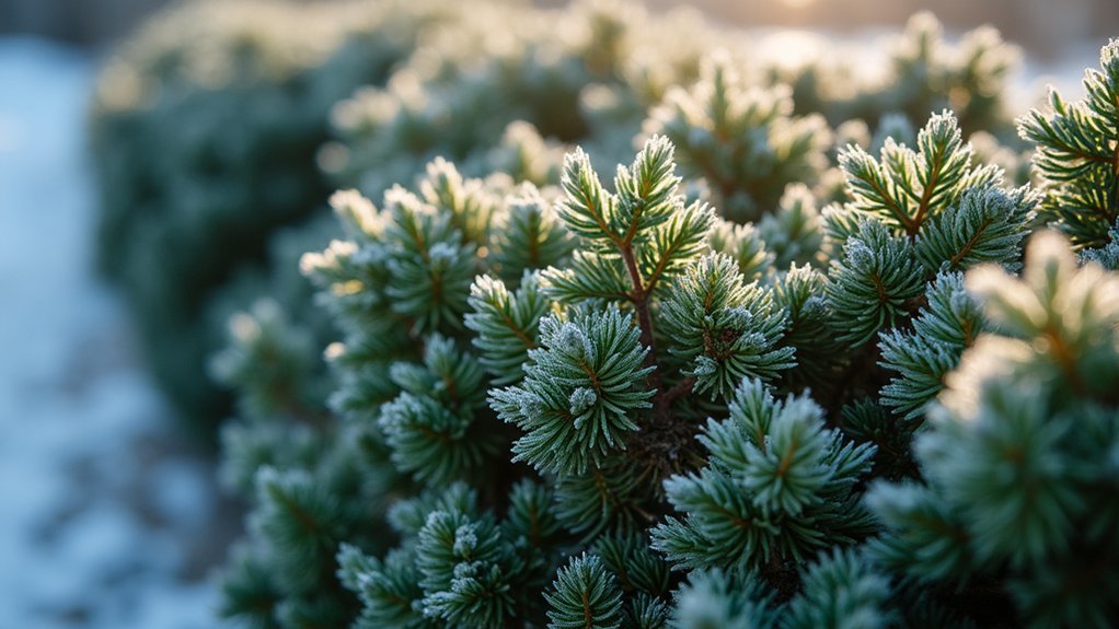 cold weather privacy screen plants