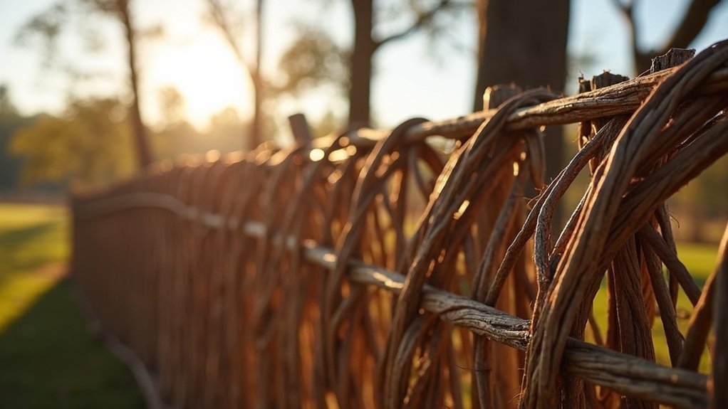 cultural wattle fence heights