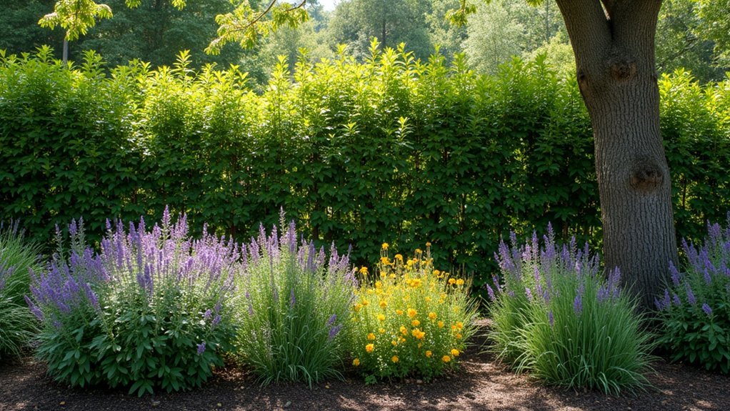 deep rooted native shrubs