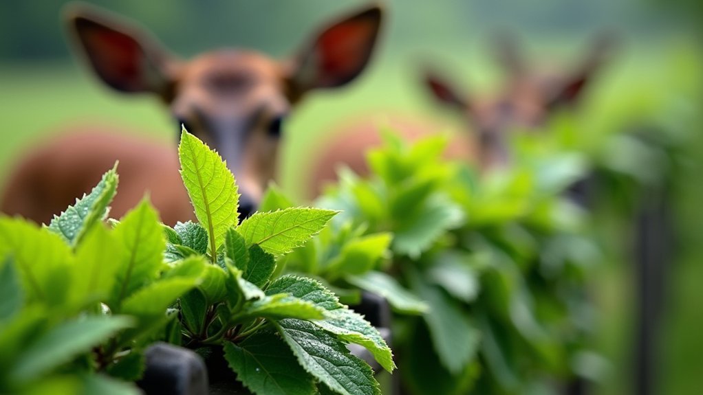 deer preferences for sweetness