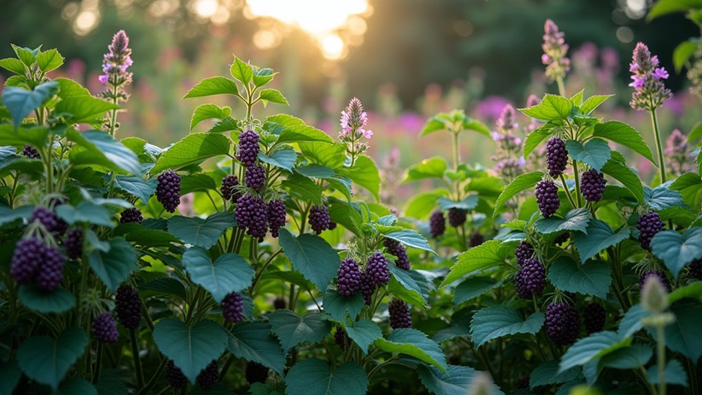 deer resistant edible garden borders