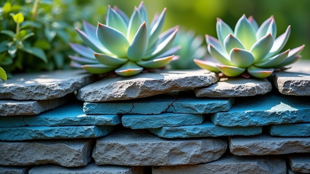 dramatic drought tolerant border
