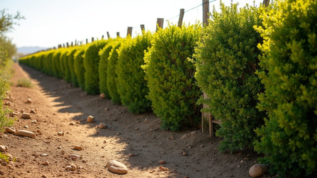 drought resistant hedges save money