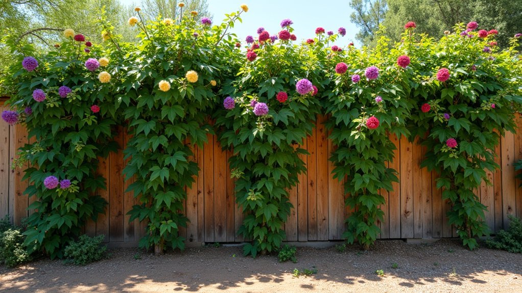 drought resistant privacy vines