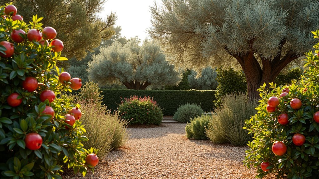 drought tolerant layered fruiting privacy