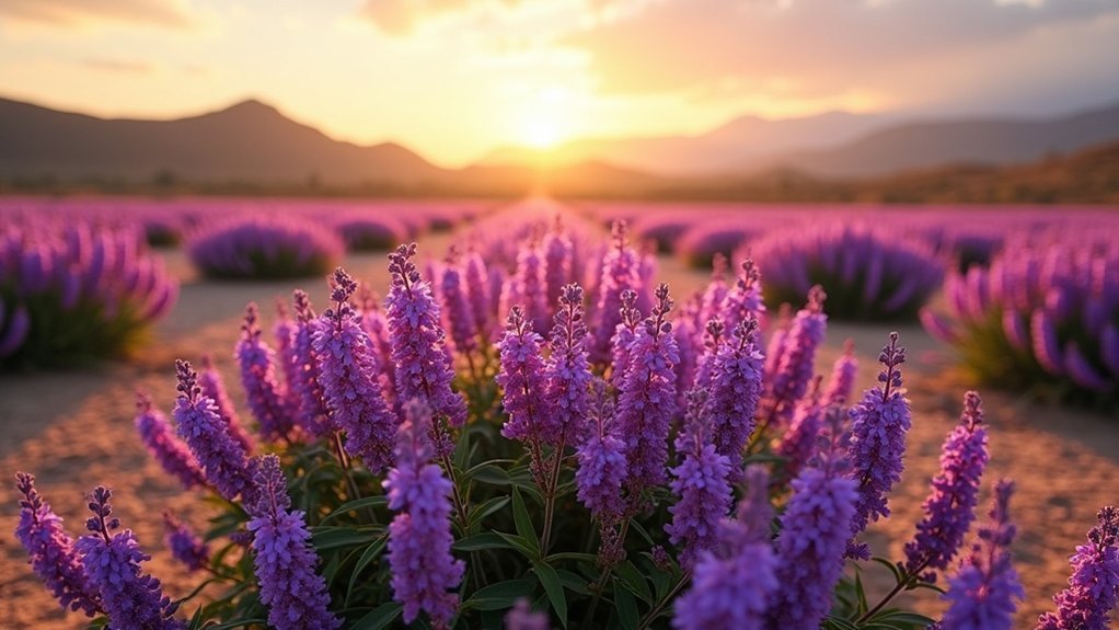 drought tolerant purple blooms