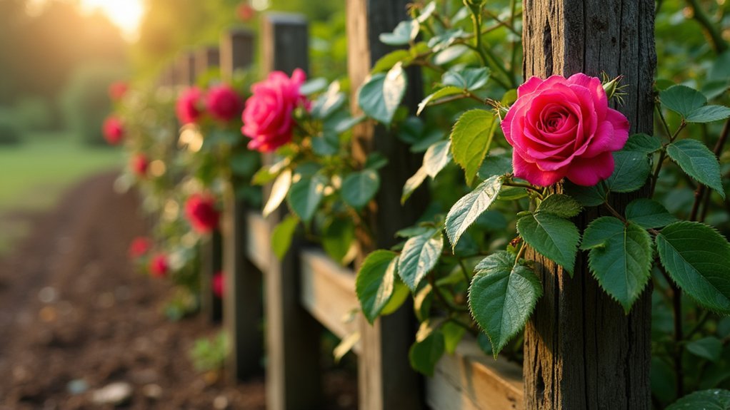 durable accessible rose supports