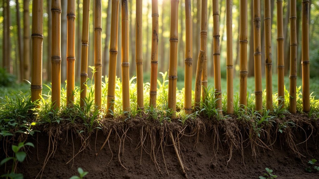 durable bamboo fence anchoring systems