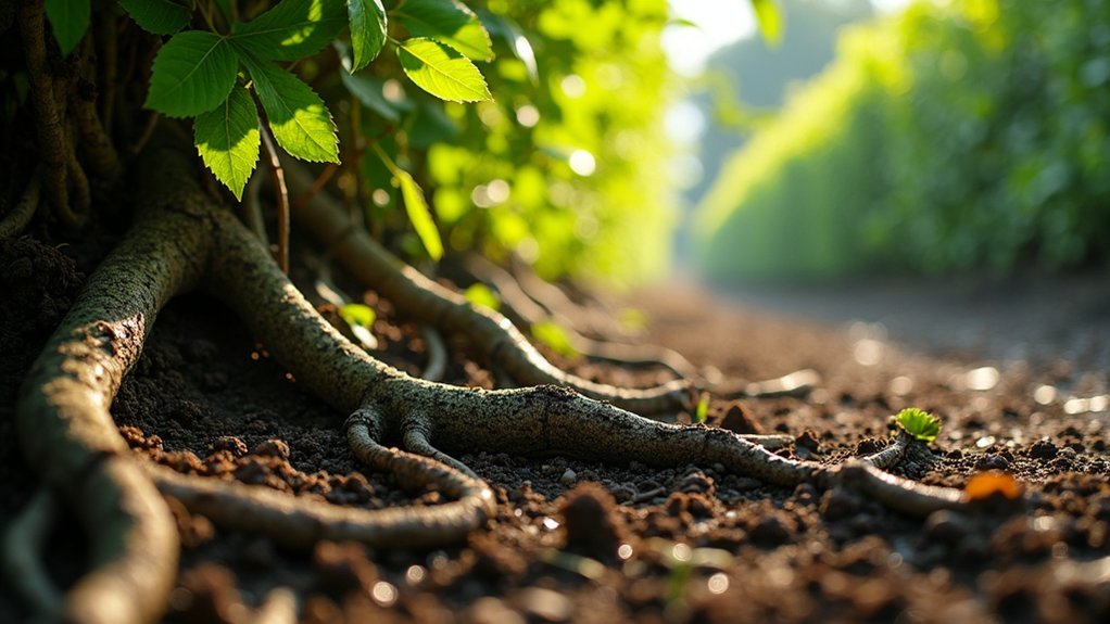 durable natural fence roots